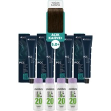 Alberobello Oksidan+Indola Pcc Saç Boyası 60 Ml. (4'er Adet)