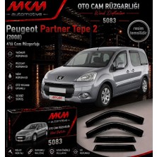 Mkm Peugeot Tepee2 4'lü Mugen Cam Rüzgarlık Seti