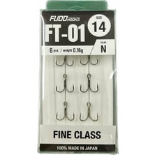 Fudo Fine Class Treble FT-01N 2230 #14 Üçlü Iğne