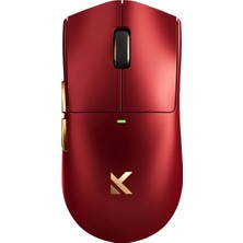 Mchose K7 Ultra Iron Red 8k Hz Pixart 3950 Sensör Kablosuz Gaming Mouse (Hw-K7-12)