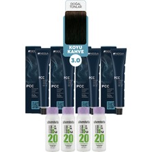 Alberobello Oksidan+Indola Pcc Saç Boyası 60 Ml. (4'er Adet)