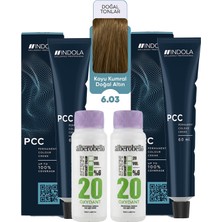 Alberobello Oksidan+Indola Pcc Saç Boyası 60 Ml. (2'şer Adet)