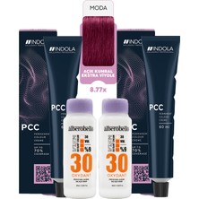 Alberobello Oksidan+Indola Pcc Saç Boyası 60 Ml. (2'şer Adet)
