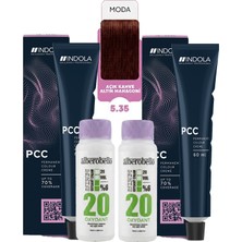 Alberobello Oksidan+Indola Pcc Saç Boyası 60 Ml. (2'şer Adet)