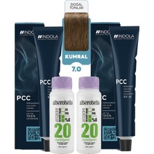 Alberobello Oksidan+Indola Pcc Saç Boyası 60 Ml. (2'şer Adet)