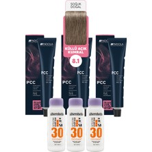 Alberobello Oksidan+Indola Pcc Saç Boyası 60 Ml. (3'er Adet)