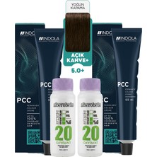 Alberobello Oksidan+Indola Pcc Saç Boyası 60 Ml. (2'şer Adet)