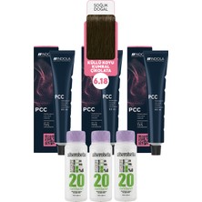 Alberobello Oksidan+Indola Pcc Saç Boyası 60 Ml. (3'er Adet)