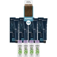 Alberobello Oksidan+Indola Pcc Saç Boyası 60 Ml. (4'er Adet)