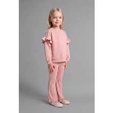 DeFacto 2'li Takım Desenli Sweatshirt Alt Kız Bebek G8503A526SP