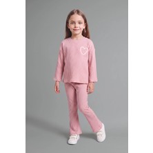 DeFacto Kalp Desenli Fitilli Kaşkorse 2'li Takım Kız Bebek G9202A526SP