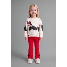 DeFacto %100 Pamuk Disney Mickey & Minnie Hayvan Desenli 2'li Takım Kız Bebek I2156A526AU