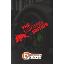 Turuncu Sticker Redbull The Limited Edition Sticker Etiket 20x6.5 cm – Araç – Motor – Laptop - Kask Etiket Sticker