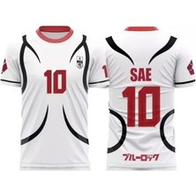 Rang Store Anime Blue Lock Itoshi Sae Japonya U-20 Unisex Tshirt Forma -Minga London