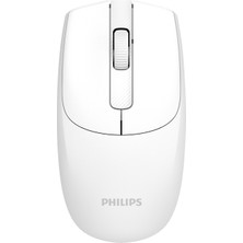 Everest Philips SPK7398W 1600DPI Kablosuz Sessiz Optik Beyaz Mouse