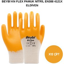 Beybi Arge Toptan Kn Flex Pamuk Nitril Eldiven 12 Adet No 10 Xl