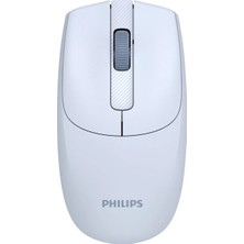 Everest Philips SPK7398J 1600DPI Kablosuz Sessiz Optik Açık Mavi Mouse