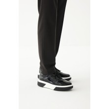 Derinet Hakiki Deri Bağcıklı Erkek Sneaker
