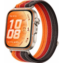 Sneezy Huaweı Watch Fıt 5 Pro Uyumlu Dokuma Kordon Ayarlanabilir Spor Kordon