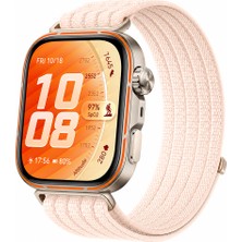 Sneezy Huaweı Watch Fıt 5 Pro Uyumlu Dokuma Kordon Ayarlanabilir Spor Kordon