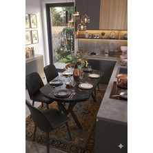 Akte Home Premium x Ayak Mdf Mutfak Masası 70X120
