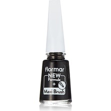 Zemira Klasik Parlak Bitişli Yüksek Pigmentli Oje -Nail Enamel- 313 Black Mınımalısm New- 86825360