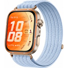 Sneezy Huaweı Watch Fıt 5 Pro Uyumlu Dokuma Kordon Ayarlanabilir Spor Kordon