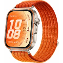Sneezy Huaweı Watch Fıt 5 Pro Uyumlu Dokuma Kordon Ayarlanabilir Spor Kordon