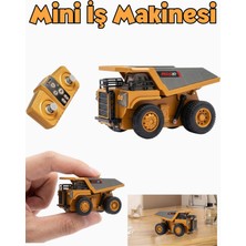Toysturka 2.4ghz 1:64 Uzaktan Kumandalı Metal Kasa Full Fonksiyon Şarjlı Minik Kamyon 8 cm