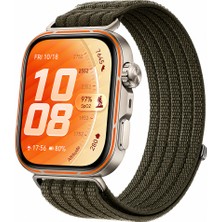 Sneezy Huaweı Watch Fıt 5 Pro Uyumlu Dokuma Kordon Ayarlanabilir Spor Kordon