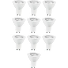 Horoz Elektrik Horoz LED Çanak Ampul PAR16 10W 6500K 820LM GU10 ( Convex Lensli Serisi ) 175-250V (10ADET)