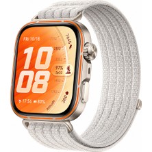 Sneezy Huaweı Watch Fıt 5 Pro Uyumlu Dokuma Kordon Ayarlanabilir Spor Kordon