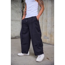 Superblue Erkek Piş Dikiş Detaylı Bol Baggy Pantolon