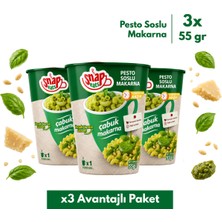 Snap Eats Snapeats Bardakta Pesto Soslu Çabuk Makarna 65G >x3
