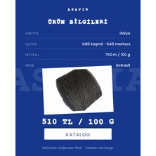 Asavia Italyan Sixty Cashmere & Merino Ipliği%60 Kaşmir ve %40 Merinos Yünü