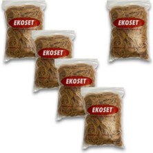 Ekoset 5'li Paket Para Lastiği 5 x 500 gr 70 mm Uzunluk 45 mm Çap Sağlam ve Esnek