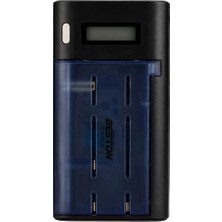 Beston BST-C9015C (AA-AAA-C-D-9V-SC) Universal Tüm Boylar Dijital Ekranlı Pil Şarj Cihazı