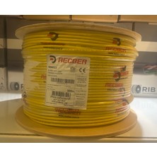 Reçber Cat 6 Halogen Free U/utp SL400 23 Awg 500 Metre Sarı