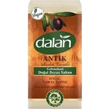 Uravas Store Dalan Antik Geleneksel El Yapımı Doğal Beyaz Sabun, 900 gr