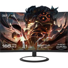 Gamebooster GB-3216CQHD Va Qhd 2k 1ms 165HZ 32'' Curved Gamıng Monitör