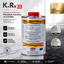 General K.ro 33 Mermer ve Granit Parlatıcı Koruyucu Cila 1 Litre – Renk Canlandırıcı Taş Bakım Ürünü