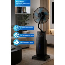 Reyo Asor 90W İyonizer ve Kumandalı Buharlı Vantilatör