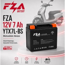Fza 12 V 7 Ah Dik Motor Aküsü ( YTX7L-BS )