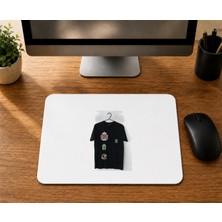 Mor Mürekkep Aşk Tasarım - Baskılı Mouse Pad