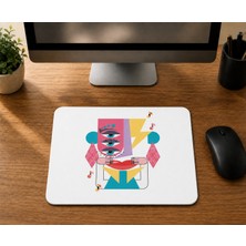 Mor Mürekkep Gözler Tasarım - Baskılı Mouse Pad