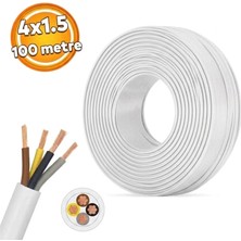 Ms 4x1,5 Ttr Cca Kablo 100 Metre