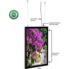 Arte Display Magneco Ledbox Çift Taraflı Işıklı Çerçeve B2