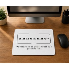 Mor Mürekkep Anneanne - Baskılı Mouse Pad