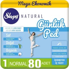 Zemira Sleepy Günlük Ped Normal 80 Adet