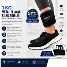 Mediro Ayarlana Bilir Metal El Ayak Bilek Ağırlığı Fitnes Pilates Sporcu Ağırlığı